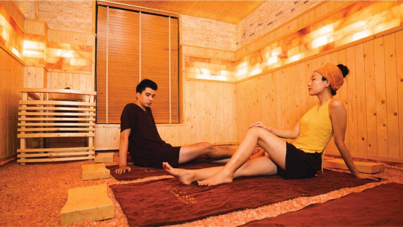 phòng xông hơi tại an spa