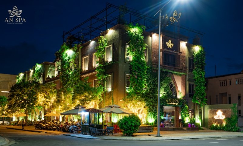 không gian khuôn viên tại an spa