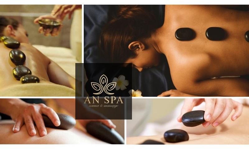 massage đá nóng cân bằng năng lượng cơ thể