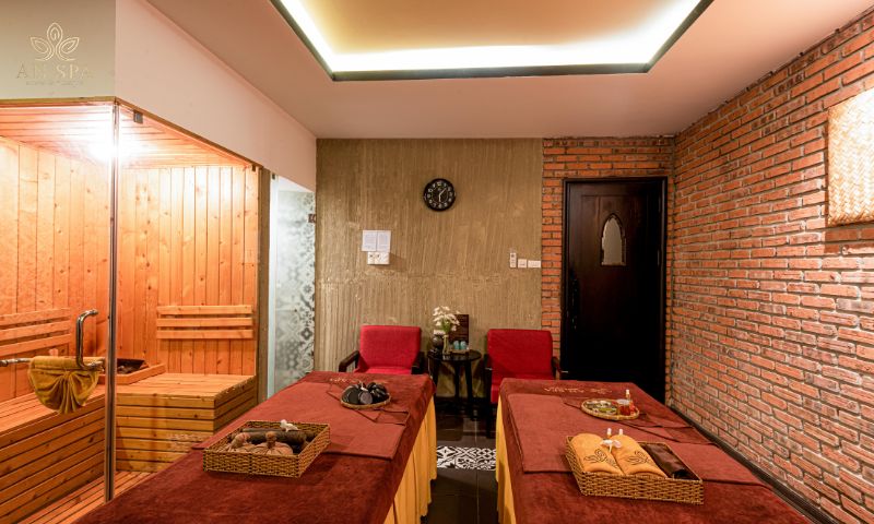 không gian massage thư giãn