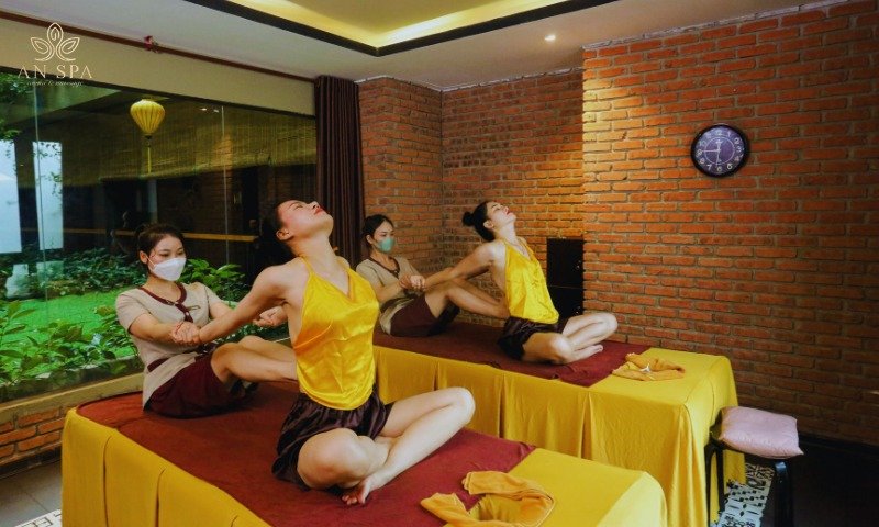 liệu pháp massage thư giãn nhẹ nhàng