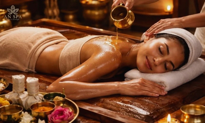 liệu trình massage bằng tinh dầu thiên nhiên