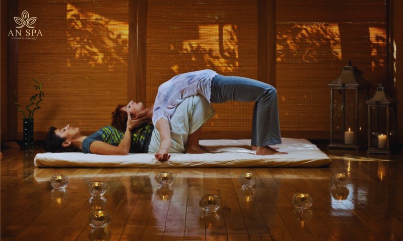 quy trình massage thái tại spa