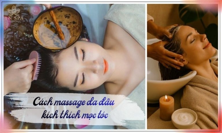 cách massage da đầu kích thích mọc tóc