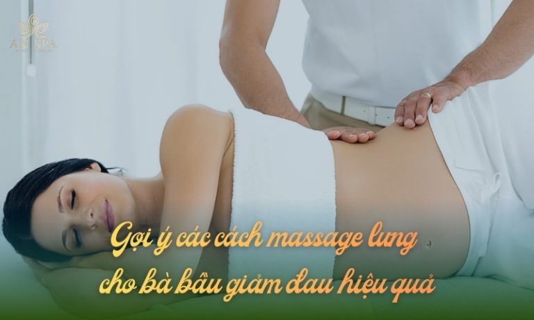 cách massage lưng cho bà bầu