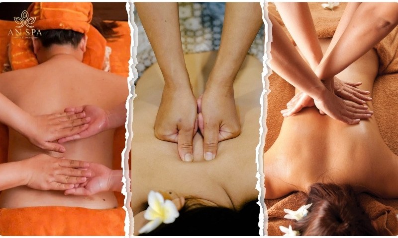 hình ảnh so sánh massage 2 tay và 4 tay