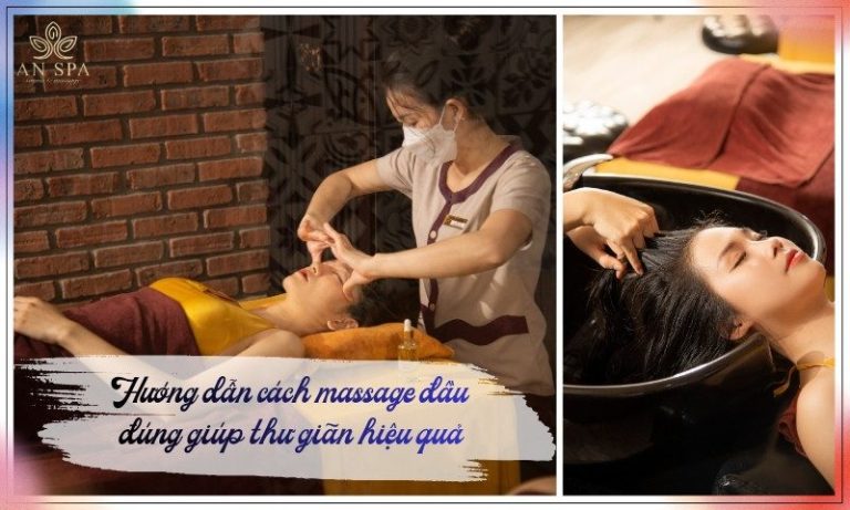 hướng dẫn cách massage đầu