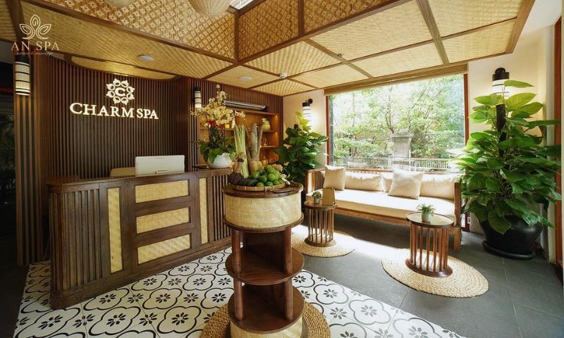 không gian thư giãn tại charm spa cho cặp đôi