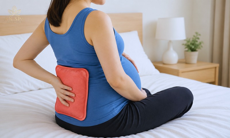 phương pháp hỗ trợ giảm đau lưng cho bà bầu