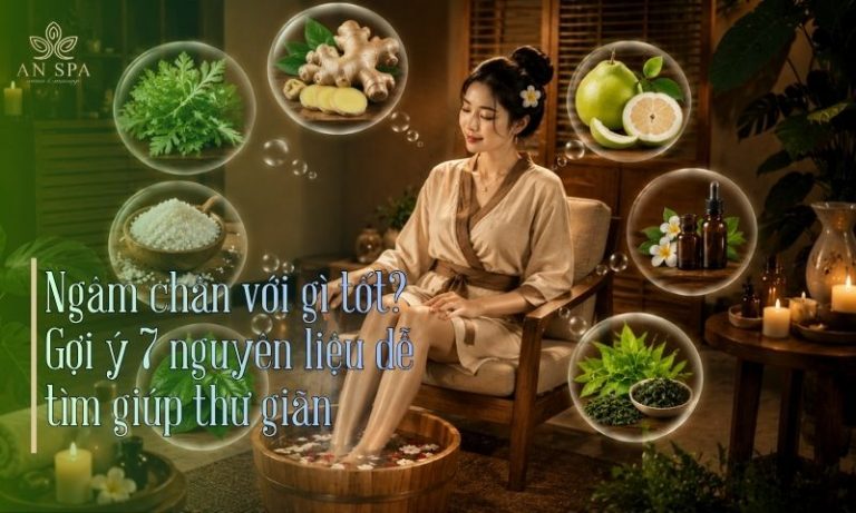 ngâm chân với gì tốt