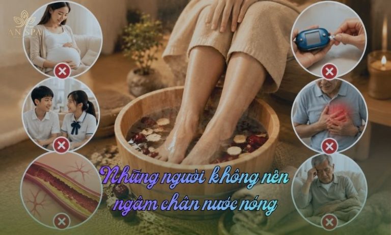 những người không nên ngâm chân nước nóng