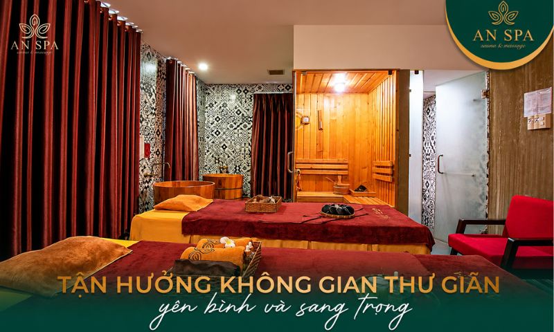 xông hơi tại an spa sauna massage