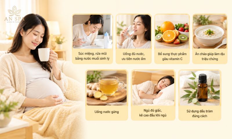 áp dụng một số biện pháp chăm sóc tại nhà