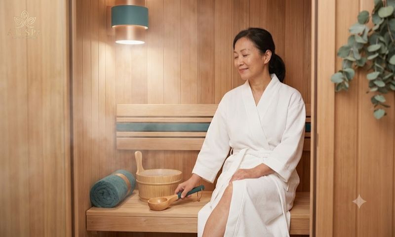 xông hơi thải độc là phương pháp thư giãn