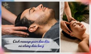 massage giảm đau đầu