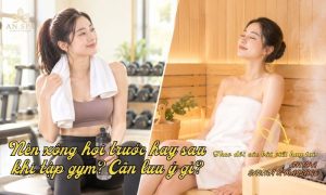 nên xông hơi trước hay sau khi tập gym