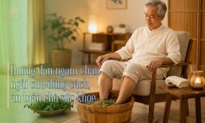 ngâm chân ngải cứu
